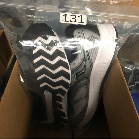 Saucony Cohesion 12 Silver/Black Running Shoes S20471-3 Men's Size 8.5 - Picture 13 of 13